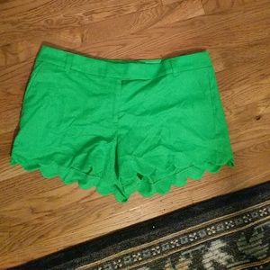 J Crew Scalloped Short